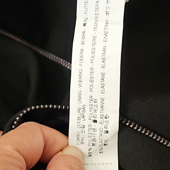 Midi Cap Sleeve Dress with Exposed Zipper Top to Bottom - Picture 4 of 4